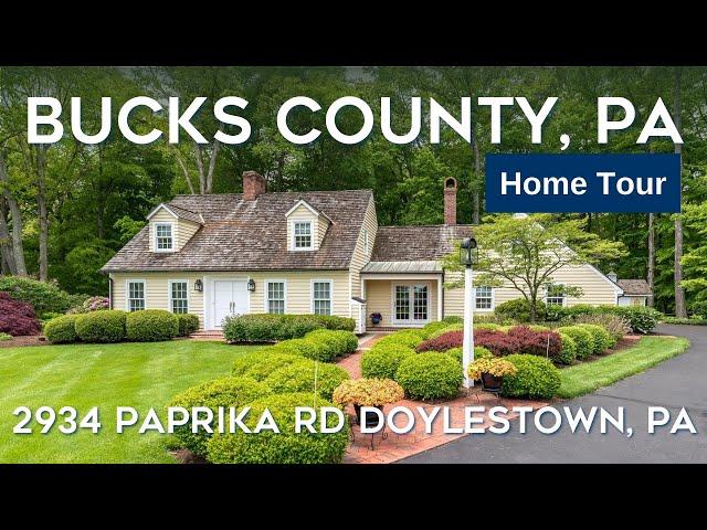 Bucks County Home for Sale - Tour of 2934 Paprika Rd Doylestown, PA