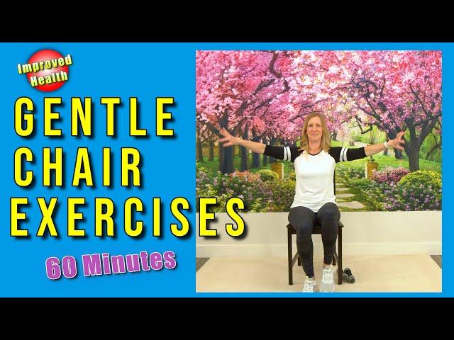 60 Minute CHAIR EXERCISES for SENIORS  | Full Body Workout at Home