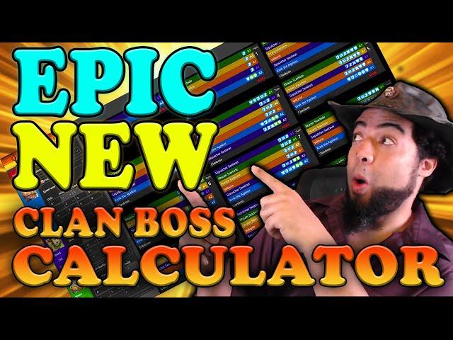 The Epic and New Clan Boss Calculator | Raid Shadow Legends