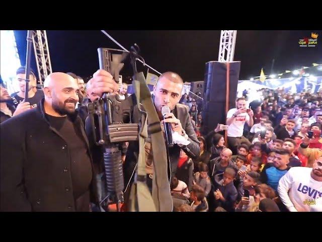 السبعاوي يقتحم الحفله مع M16 شوف شو عمل - مهرجان معتز ومعاذ وزيدان الجعبري الخليل2019HDماستركاسيت