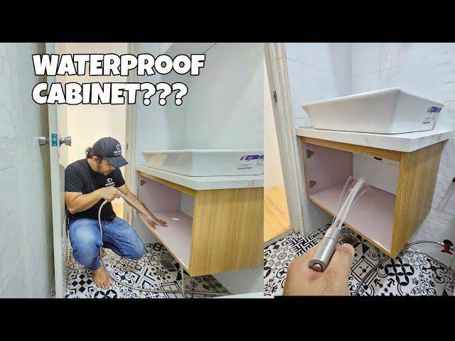 I Built a Waterproof and Termite proof Cabinet!! using PVC Board.