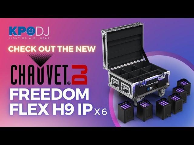 Checking out the Chauvet Freedom Flex H9 IP X6