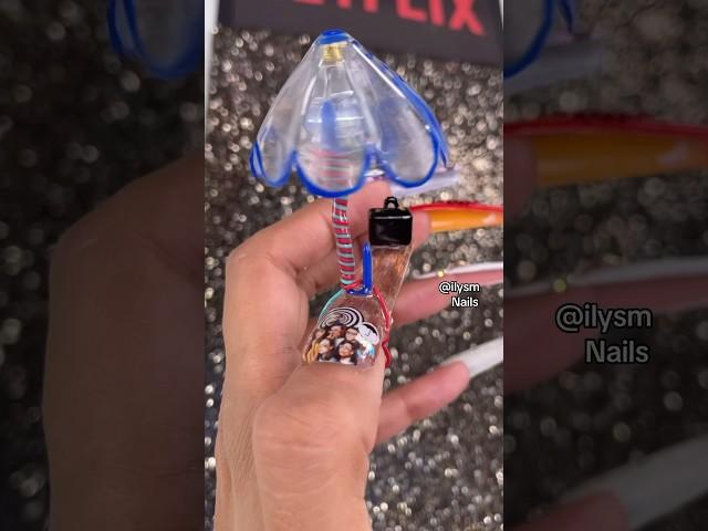 Electric Light Bulb Umbrella Nail ️ Goodbye Spring!  Inspired by The Umbrella Academy on @Netflix