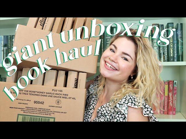 GIANT UNBOXING BOOK HAUL 