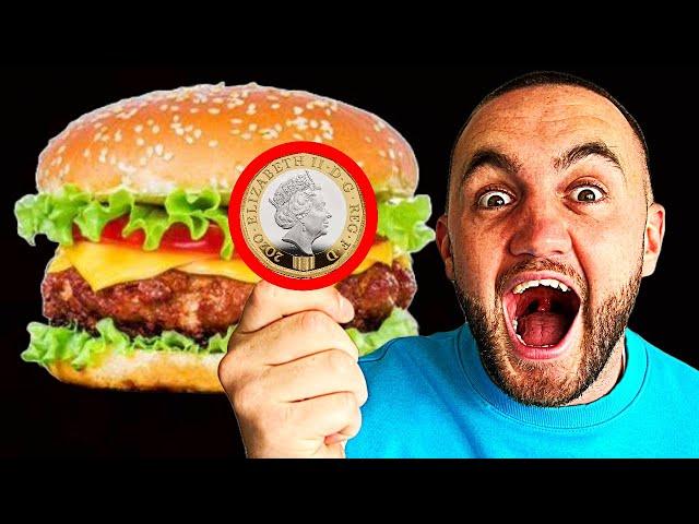 Trying the VIRAL £1 Burger In Blackpool!