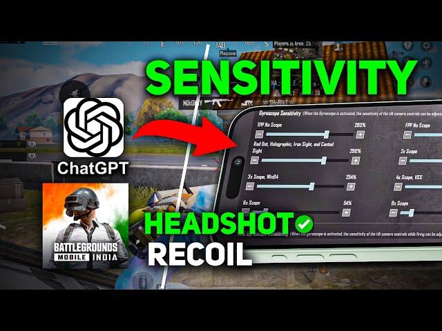 ChatGPT Recommended BGMI Sensitivity Settings (2025)  Ultimate Aim & Control! | Samar Playz