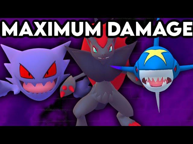 The *HIGHEST ATTACK* HALLOWEEN TEAM brings some SERIOUS damage! | Pokémon GO Battle League