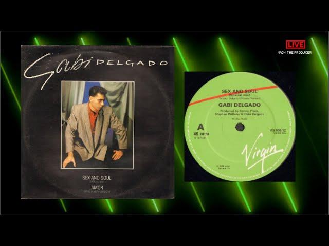  Gabi Delgado ‎– Sex And Soul / Amor (12-inch ) [D.A.F.] 1983 / LIVE audio vinyl record