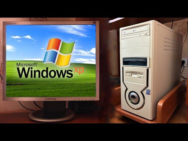 Пользуюсь старым ПК на Windows XP