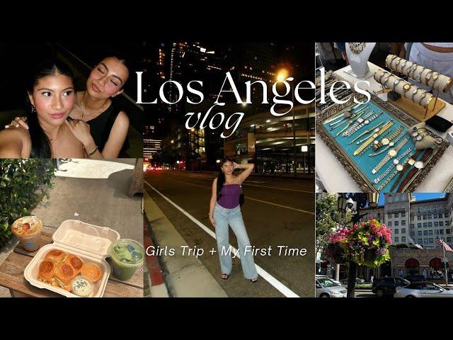 LA vlog⭐️| girls trip, coffee shops, night life *5 days in los angeles*