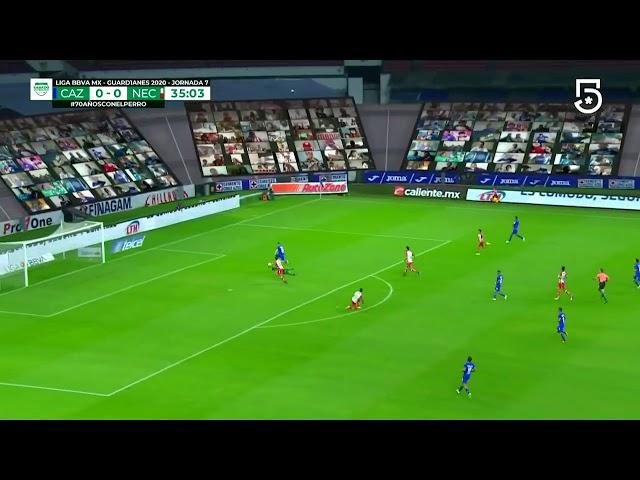 Gol J. Rodríguez | Cruz Azul 1 - 0 Necaxa | Liga MX - Guardianes 2020 - Jornada 7 | LIGA BBVA MX