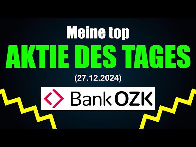 Günstige Finanz-Aktie des Tages: Bank OZK | Wachstumsstarke Bankenaktie aus den USA