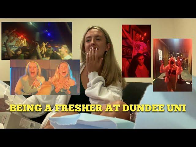 what it's like being a fresher at the University of Dundee | moving to Uni / Freshers week