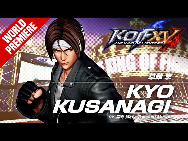 KOF XV｜KYO KUSANAGI｜Trailer #6【TEAM SACRED TREASURES】