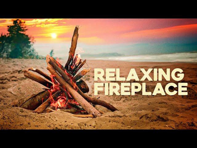 COZY FIREPLACE - Relaxing Background Music