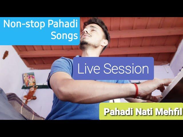 Pahadi & Hindi songs| Saurav Attri | Facebook live | Non Stop Pahadi Natis| Ghajals