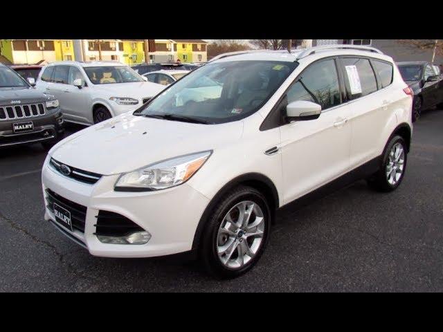 *SOLD* 2014 Ford Escape Titanium Walkaround, Start up, Tour and Overview