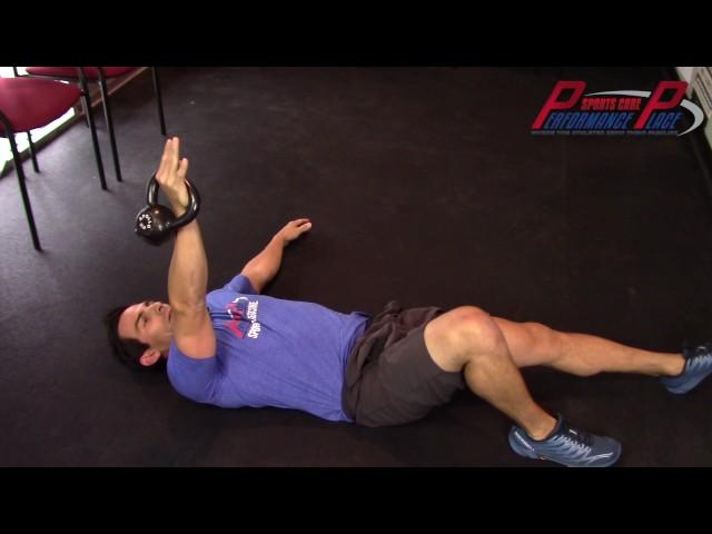 Kettlebell Arm Bar for Shoulder Impingement