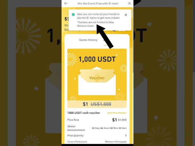 Win 1000 USDT Reward on Binance | How to participate