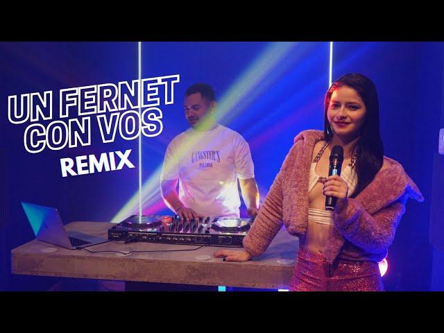 BESOS CON FERNET VS UN FERNET CON VOS (Mashup) Melyna Enriquez  Dj Mario Fleyta 