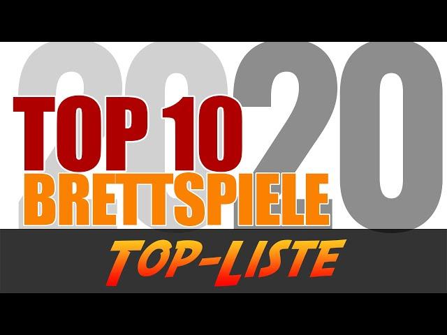 Top 10 Brettspiele 2020 - Das waren meine Lieblings-Brettspiele im letzten Jahr!