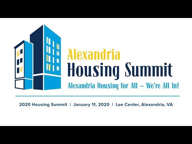Alexandria Housing Summit - Housing the Future Workforce and Ensuring That All Benefit