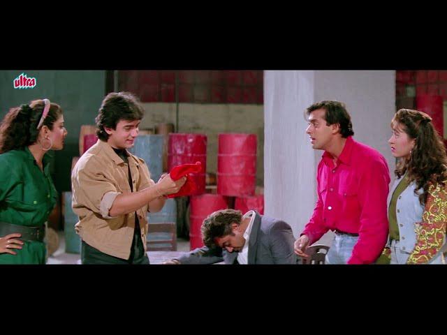 Andaz Apna Apna Last Scene | Salman Khan | Raveena Tandon | Aamir Khan | Karisma Kapoor