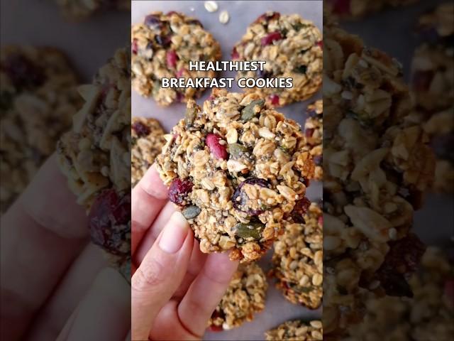 Healthy Cookies For Breakfast?! Make Them Today! 