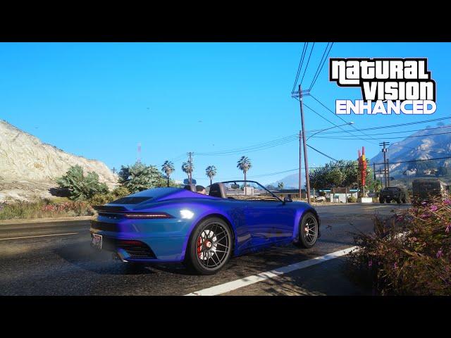 Natural Vision Enhanced is Breaking GTA 5 – Too Real to Be a Game