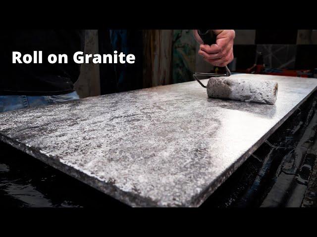 How to Make Granite Countertops with a Paint Roller | Stone Coat Epoxy