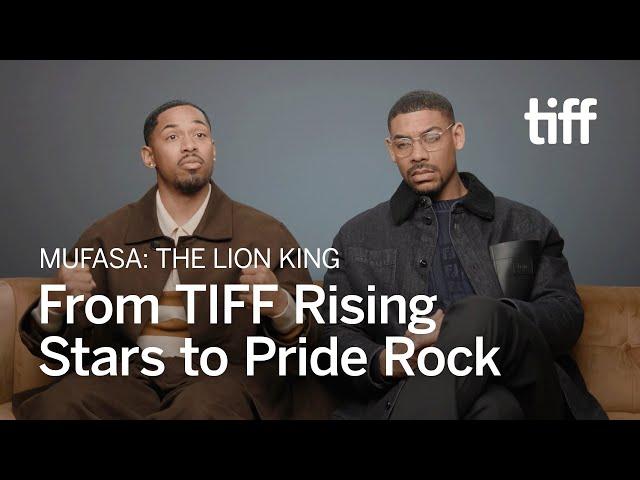 MUFASA: THE LION KING Stars Kelvin Harrison Jr. & Aaron Pierre Shine | TIFF 2024