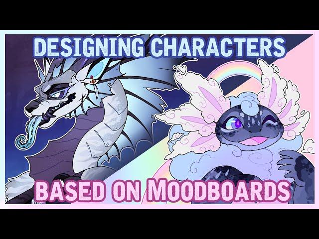 Designing characters based on Moodboards Part 5