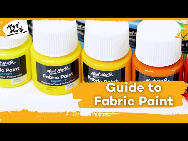 Guide to Fabric Paint