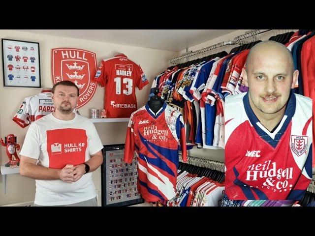 Hull KR Shirts - Talking Shirts Episode 52 (Hull Kingston Rovers) 1998 Home Shirt - #7 Wayne Parker