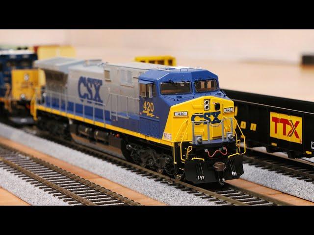 Athearn CSX AC4400CW HO Scale Unboxing