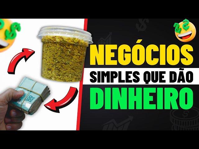 11 NEGÓCIOS SIMPLES QUE DÃO DINHEIRO