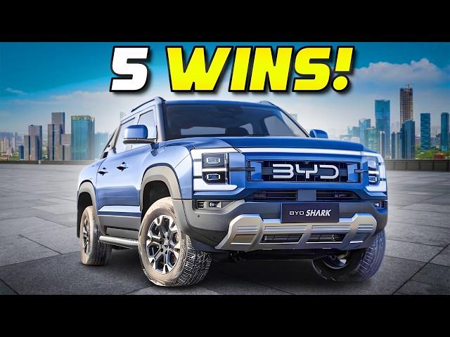 5 Ways BYD Shark Outperforms Traditional Utes