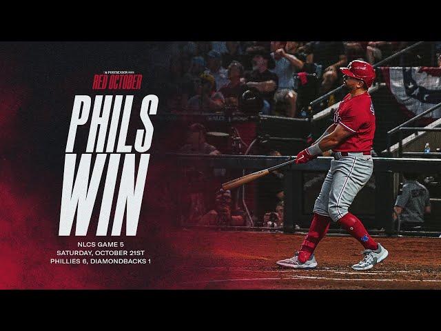 Phillies vs. D-backs Game 5 Highlights (10/21/23) | MLB Highlights