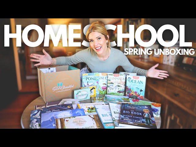 NEW Homeschool Haul Spring Unboxing 2024!