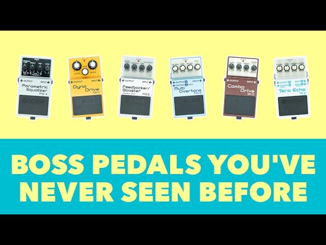 Boss TE-2, PW-2, BC-2 and More!