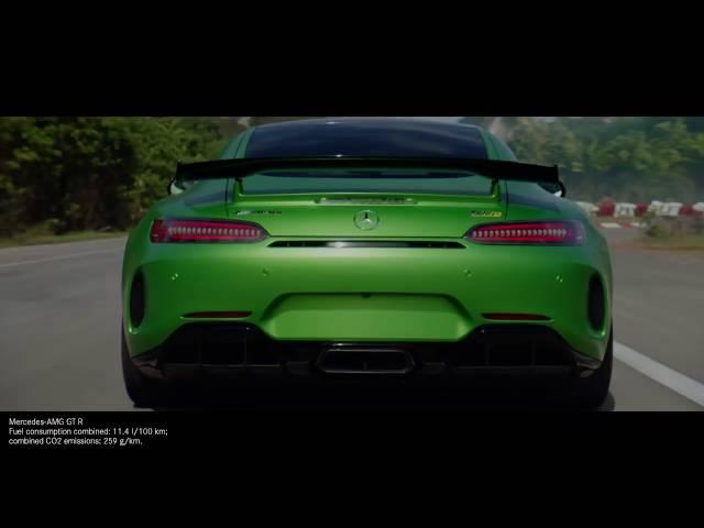 Lewis Hamilton und der neue Mercedes-AMG GT R