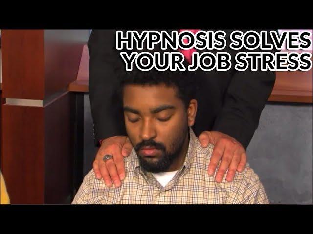 Hypnosis Solves Work Stress by Professional Hypnotist Richard Barker
