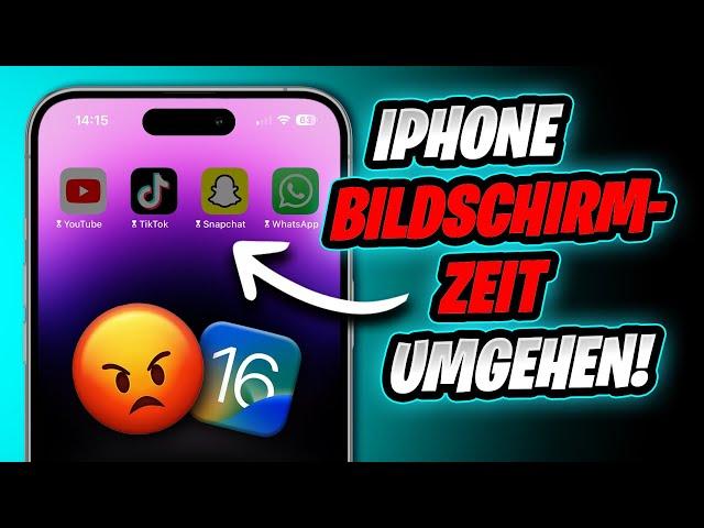 iPhone Bildschirmzeit umgehen in 2024 ! SO EINFACH GEHT´S 