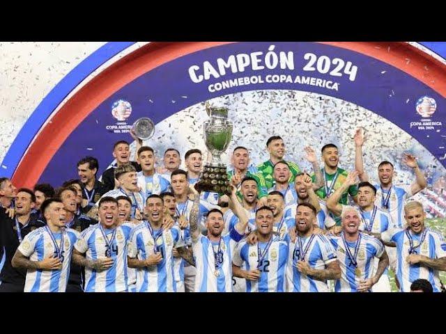 Argentina vs Colombia final Copa America 2024 full highlight