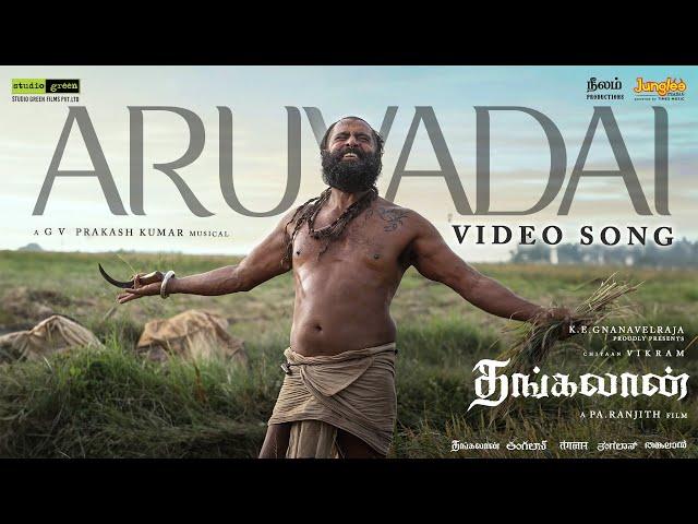 Aruvadai - Video Song (Tamil) | Thangalaan | Chiyaan Vikram | Pa Ranjith | GV Prakash Kumar