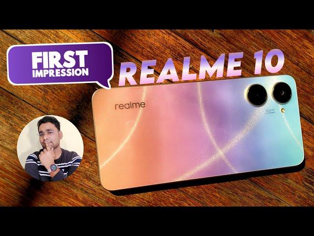 Realme 10 First Look & Impression | Atul Tech Bazaar