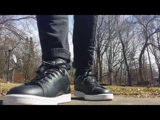 Custom Mi Adidas Stan Smith Shoes On Feet