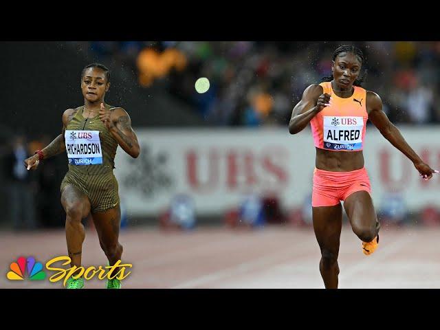 SHA'CARRI'S REVENGE: Richardson speeds past Julien Alfred for Zurich 100m crown | NBC Sports