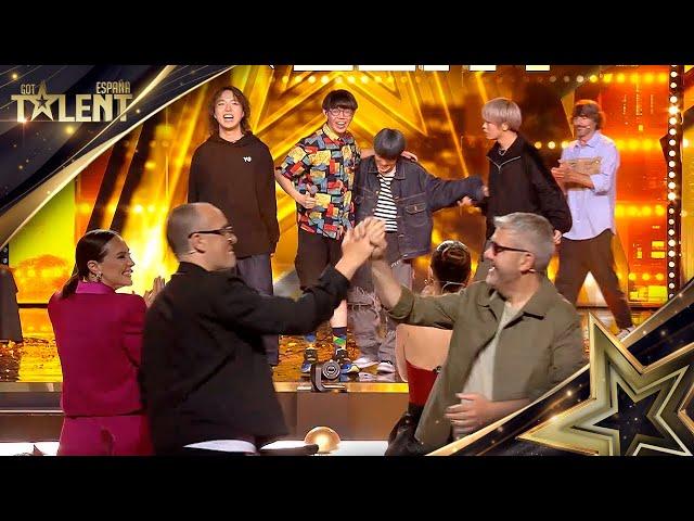 Win the GOLDEN BUZZER with their incredible mastery of BEATBOX| Auditions 3| Spain's Got Talent 2024