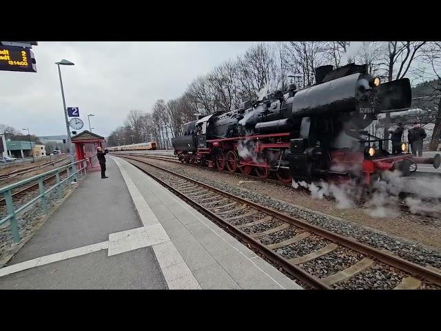 Sonderzüge zur Bergparade Schwarzenberg am 14.12.2024